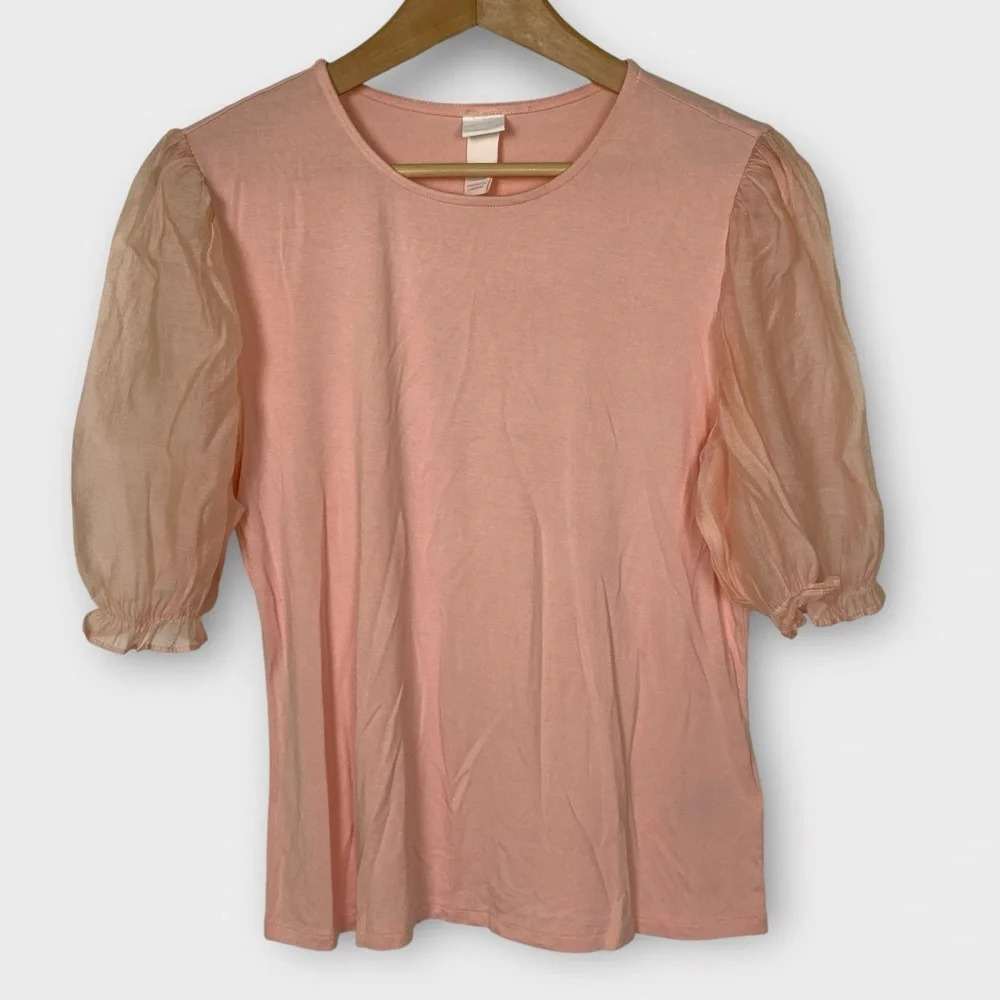 H&M Puff Sleeve Tee - Picture 4 of 6